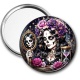 Miroir de poche - femme gothique