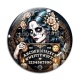 Cabochon Verre - femme gothique
