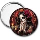 Miroir de poche - femme gothique