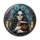 Cabochon Résine - femme gothique