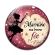 Cabochon Verre - marraine ma bonne fée