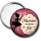 Miroir de poche - marraine ma bonne fée