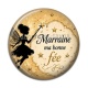 Cabochon Résine - marraine ma bonne fée