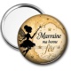 Miroir de poche - marraine ma bonne fée