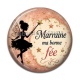 Cabochon Résine - marraine ma bonne fée