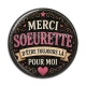 Cabochon Résine - merci soeurette d'être toujours la pour moi