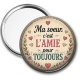 Miroir de poche - ma soeur c'est l'amie pour toujours