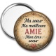 Miroir de poche - ma soeur ma meilleure amie mon âme soeur