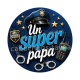 cabochon un super papa- résine ou verre- décapsuleur
