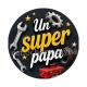 cabochon un super papa- verre ou résine
