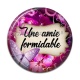 Cabochon Résine - une amie formidable