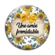 Cabochon Verre - une amie formidable