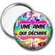 Miroir de poche - une amie qui déchire