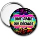 Miroir de poche - une amie qui déchire