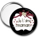 Miroir de poche - je t'aime maman