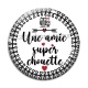 Cabochon Verre - une amie super chouette