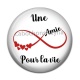 Cabochon Résine - une amie pour la vie