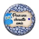 Cabochon Résine - pour une chouette amie