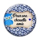 Cabochon Verre - pour une chouette amie