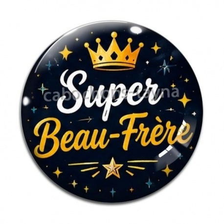 Cabochon Verre - super beau frère