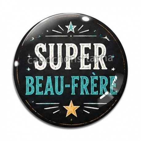 Cabochon Verre - super beau frère