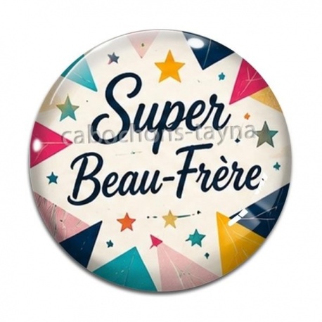 Cabochon Verre - super beau frère
