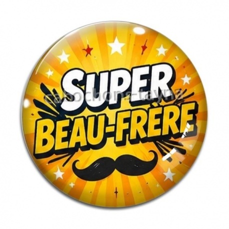 Cabochon Verre - super beau frère