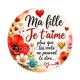 ma fille je t'aime plus que les mots ne peuvent le dire