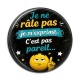 Cabochon Résine - je ne râle pas je m'exprime c'est pas pareil