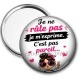 Miroir de poche - je ne râle pas je m'exprime c'est pas pareil