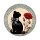 chat fleur