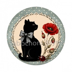 chat fleur