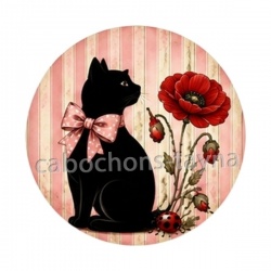 chat fleur