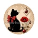 chat fleur