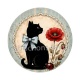 chat fleur