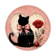 chat fleur