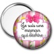 Miroir de poche - maman qui déchire