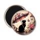 Magnet's - chat fleur parrapluie