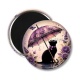 Magnet's - chat fleur parrapluie
