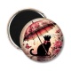 Magnet's - chat fleur parrapluie