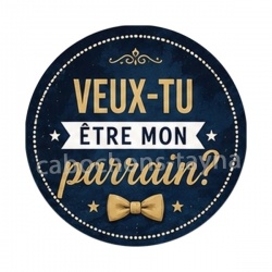 veux tu être mon parrain