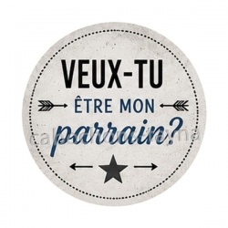 veux tu être mon parrain