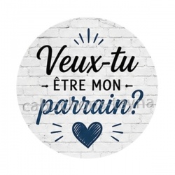 veux tu être mon parrain