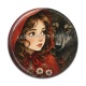 Cabochon Résine - chaperon rouge