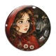 Cabochon Verre - chaperon rouge