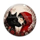 Cabochon Verre - chaperon rouge