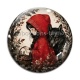 Cabochon Verre - chaperon rouge