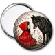 Miroir de poche - chaperon rouge