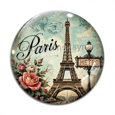 Cabochon Verre -  paris
