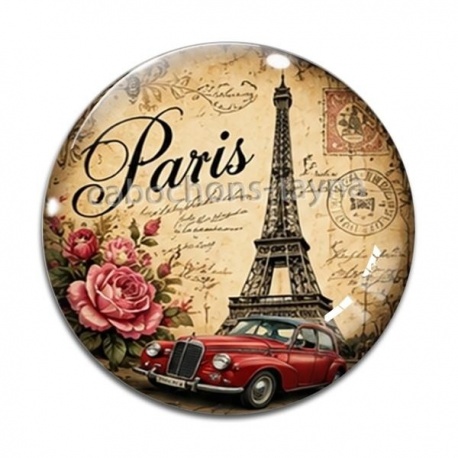 Cabochon Verre -  paris